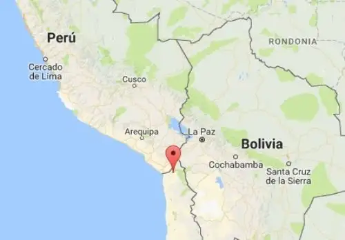 Sismo e Tacna. Foto: ANDINA/Difusión.