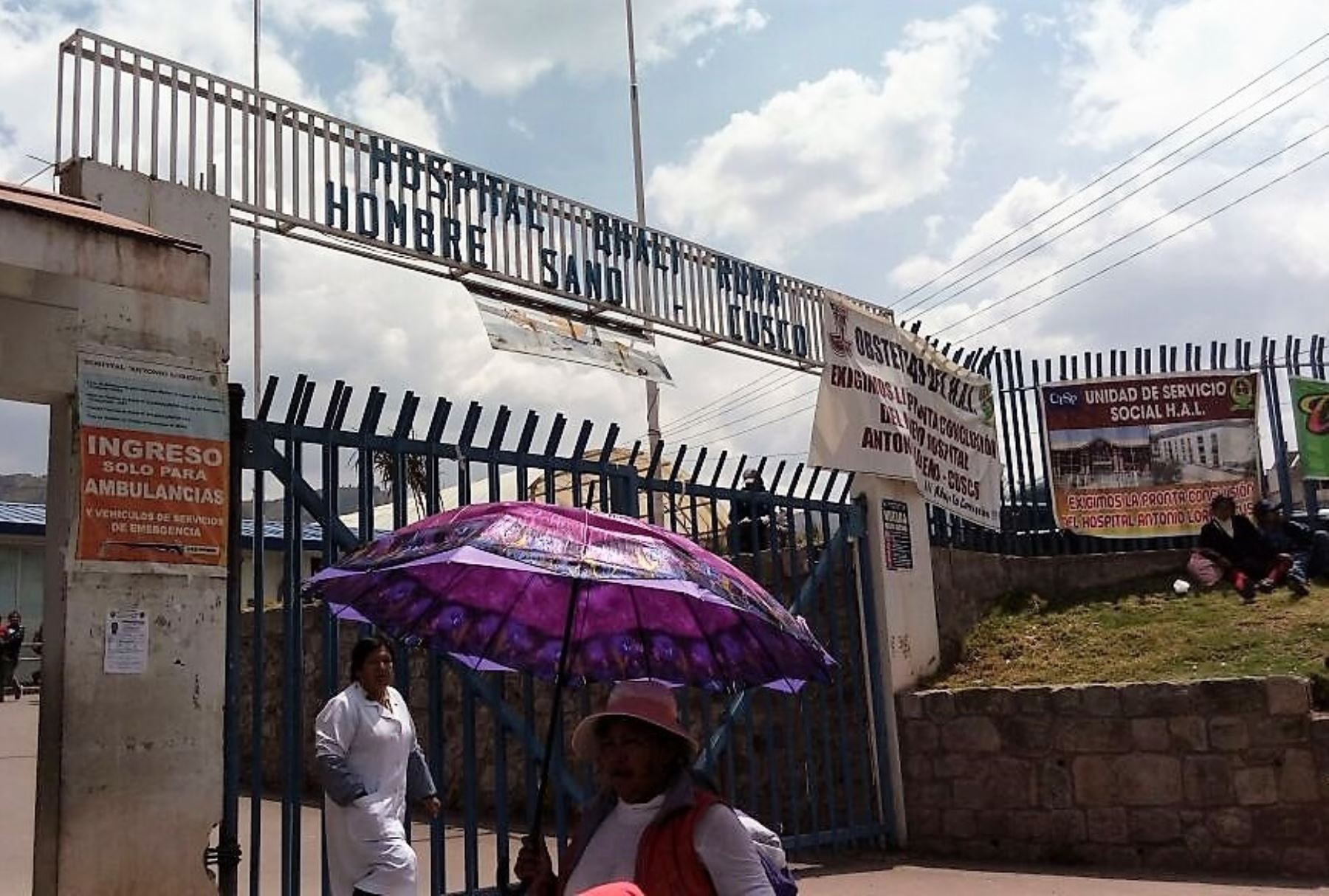Susalud halla graves deficiencias en áreas críticas del hospital Antonio Lorena de Cusco. ANDINA/Difusión