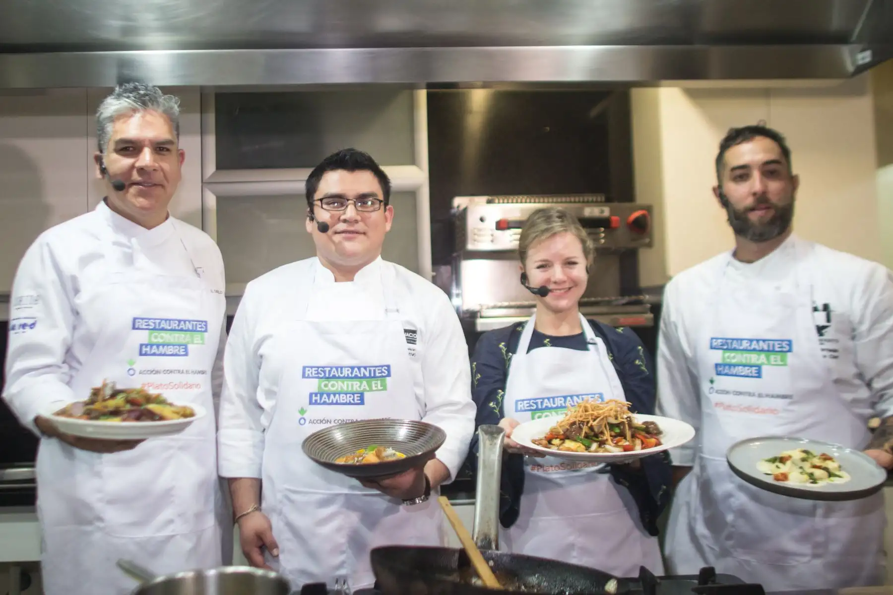 Cocineros reconocidos se unen en la lucha contra la desnutrición infantil.