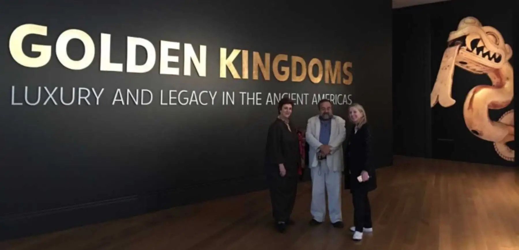 A la ceremonia de inauguración de esta muestra asistieron cercar de 1,000 selectos invitados de diversos países de Latinoamérica, donde participó, en representación del Perú, el arqueólogo Walter Alva, director del museo Tumbas Reales de Sipán,