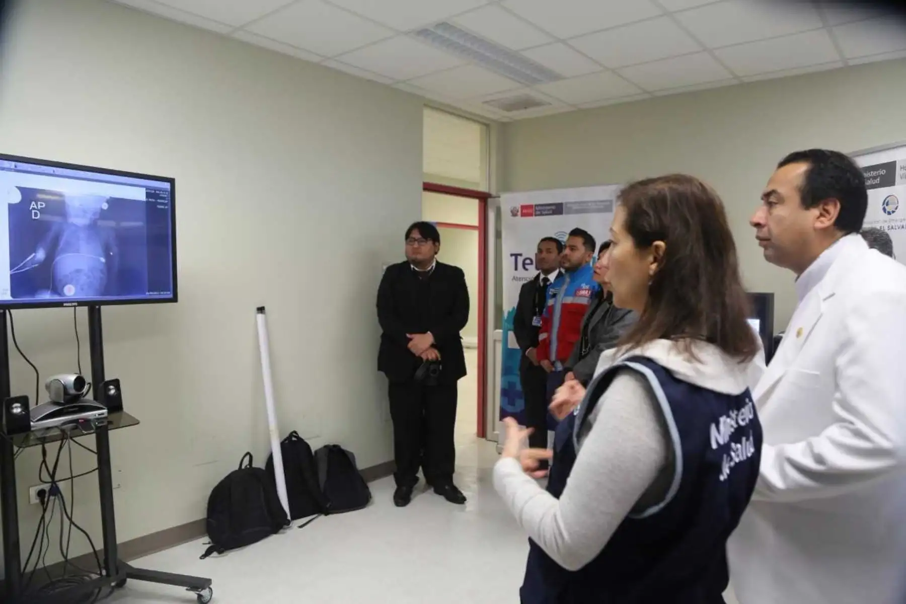 Establecimientos de Salud se interconectaron con Hospital de Emergencias Villa El Salvador (VES).