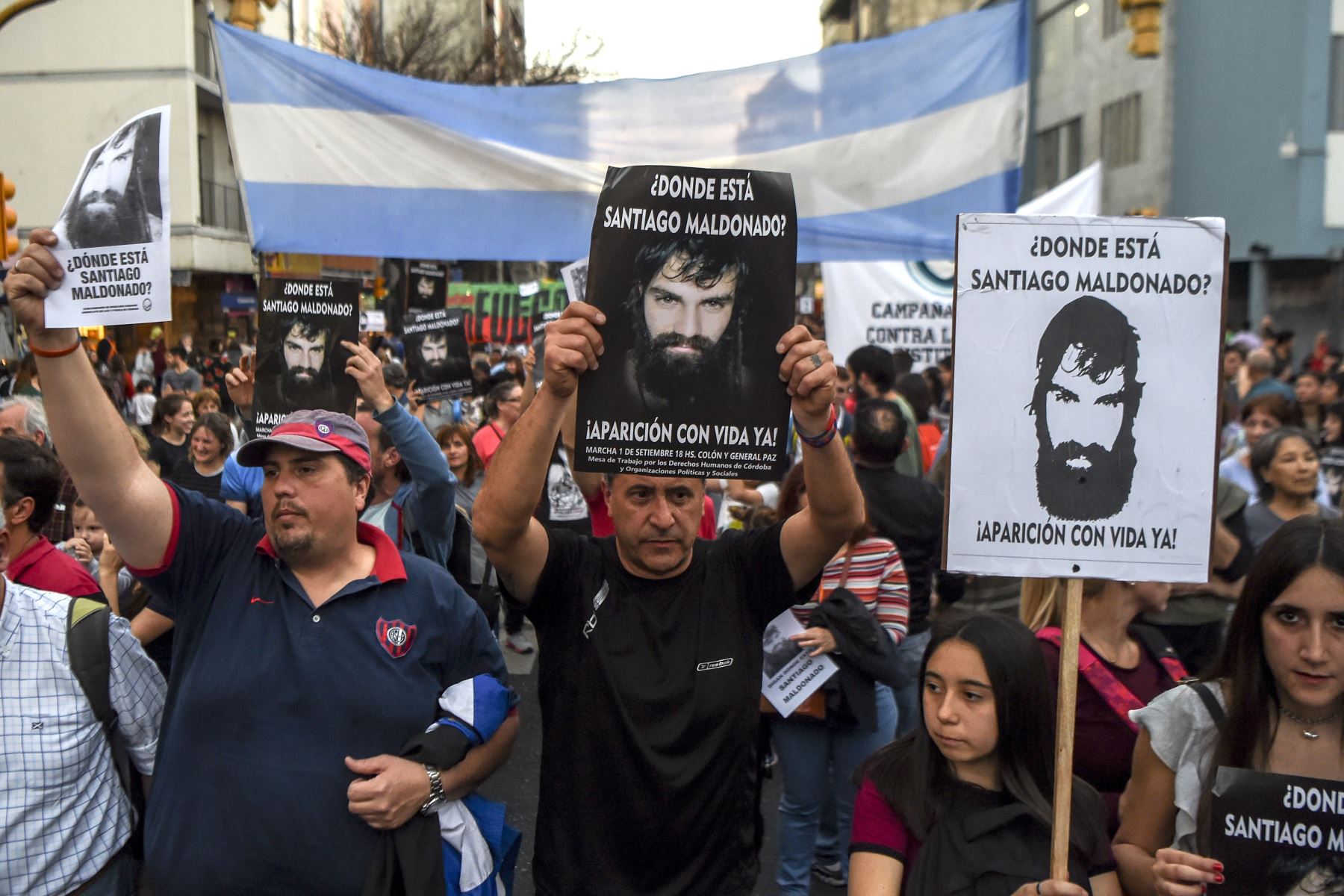 Santiago, líder mapuche desaparecido