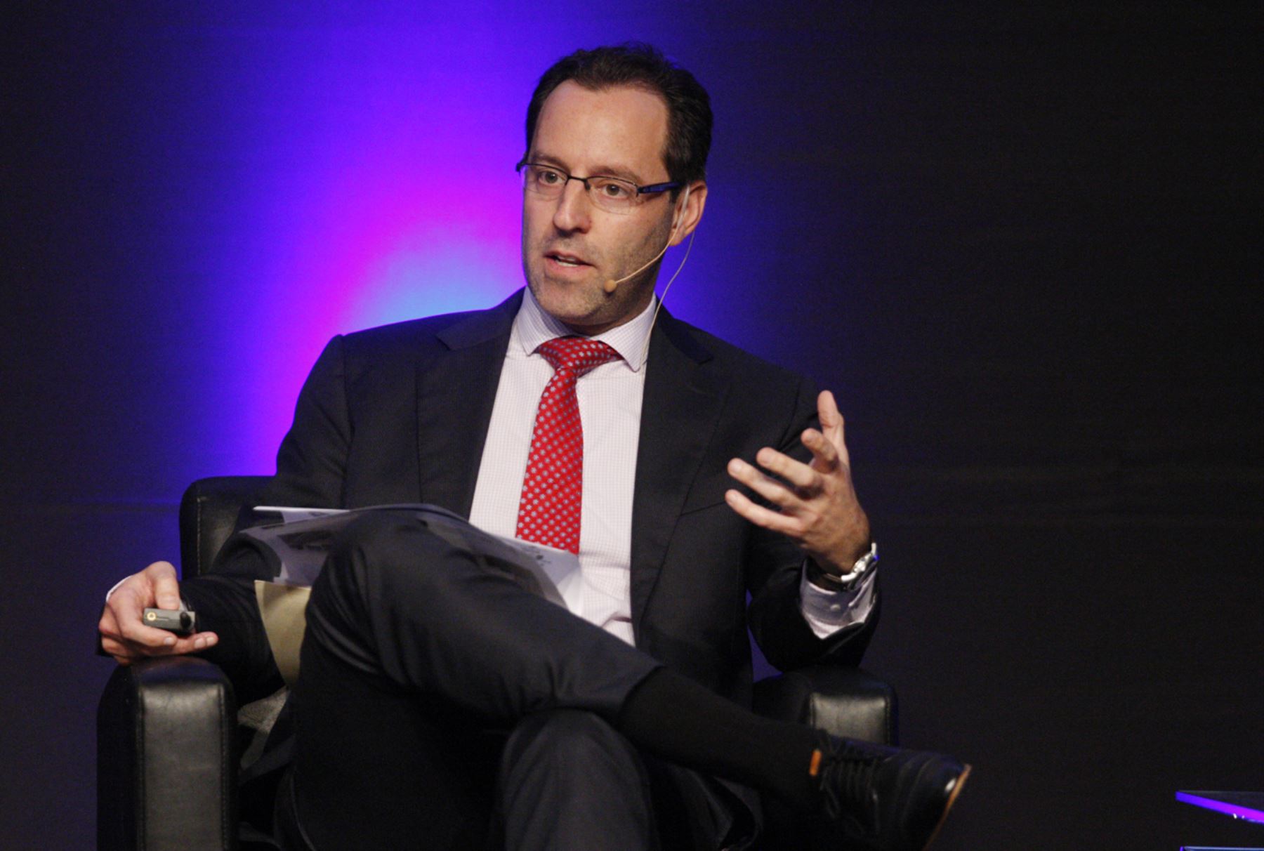 Director general de Política de Promoción de la Inversión Privada del MEF, Camilo Carrillo. ANDINA/Eddy Ramos