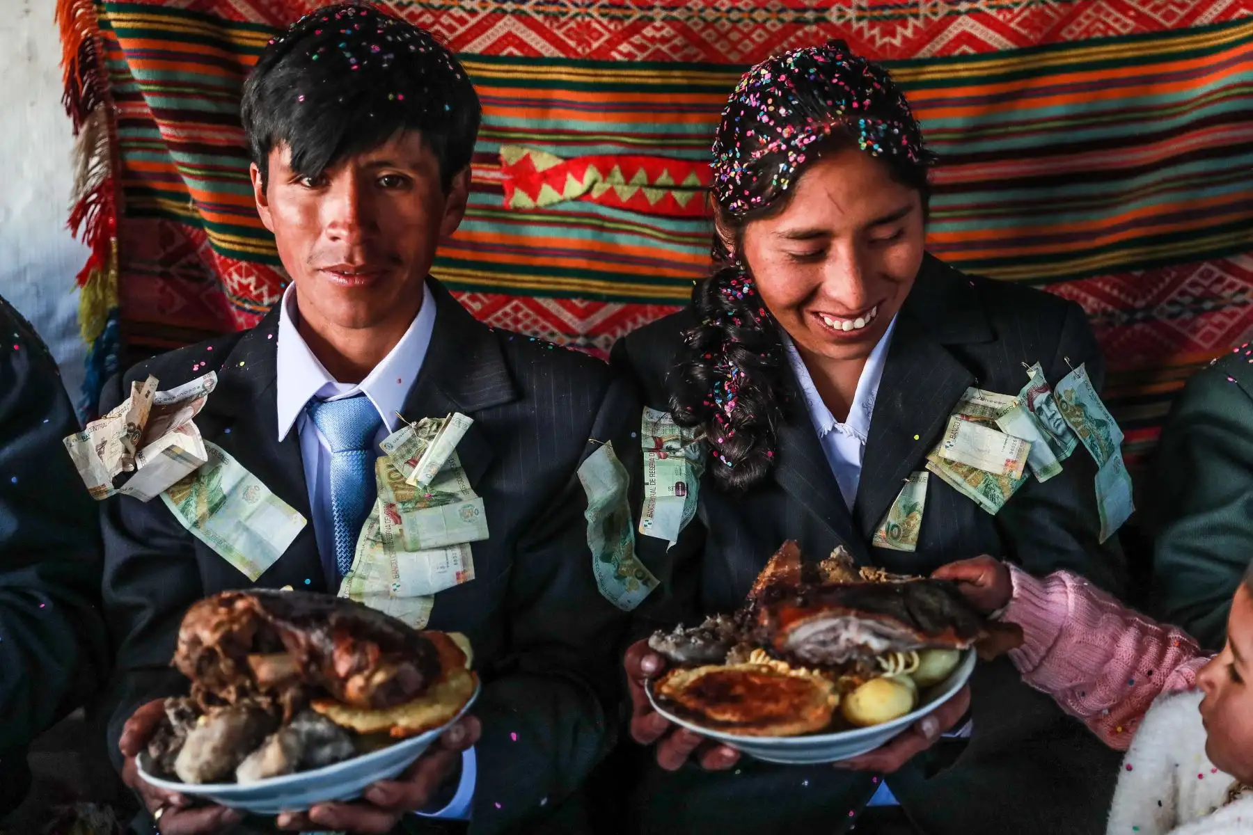Kasarakuy, matrimonio en Huancarani, Cusco. Foto: ANDINA/Carlos Lezama