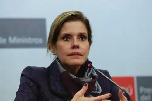 Presidenta del Consejo de Ministros, Mercedes Aráoz.