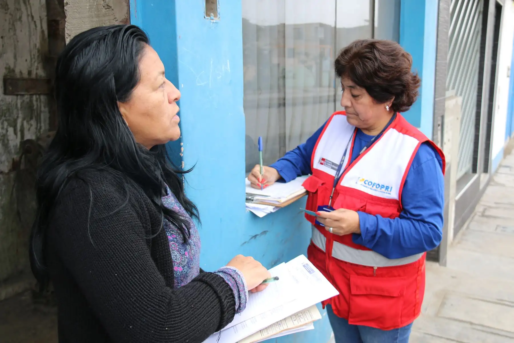 Cofopri empadronará más de 15,000 viviendas durante campaña nacional. ANDINA/Difusión