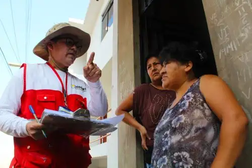 Cofopri empadronará más de 15,000 viviendas durante campaña nacional. ANDINA/Difusión