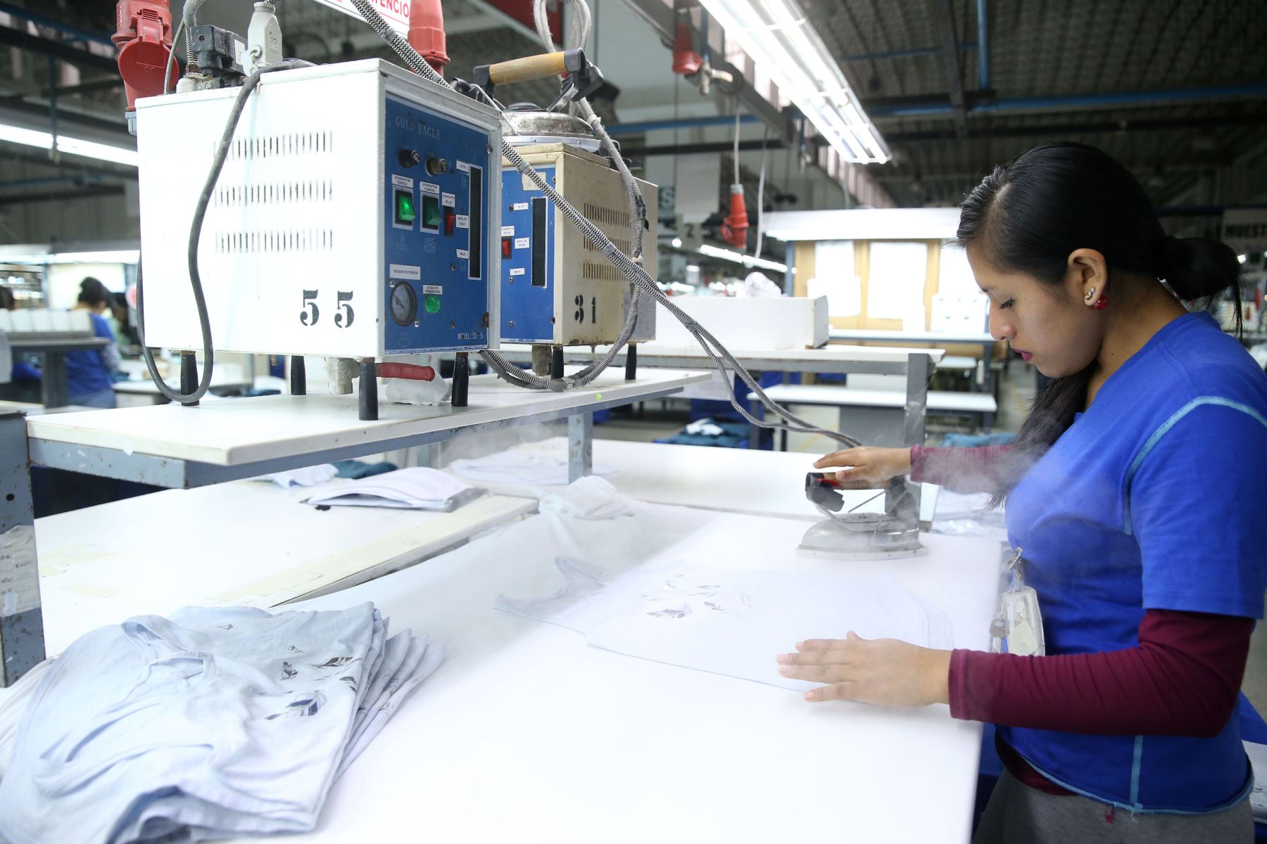 Industria textil. ANDINA/Vidal Tarqui