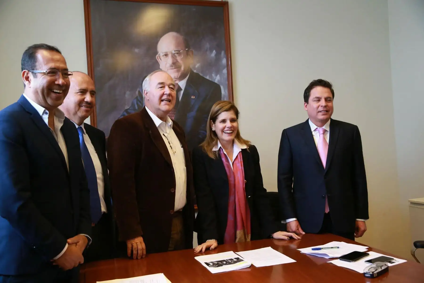 Mercedes Aráoz se reunió con bancada de Acción Popular. Foto: ANDINA/Dante Zegarra.