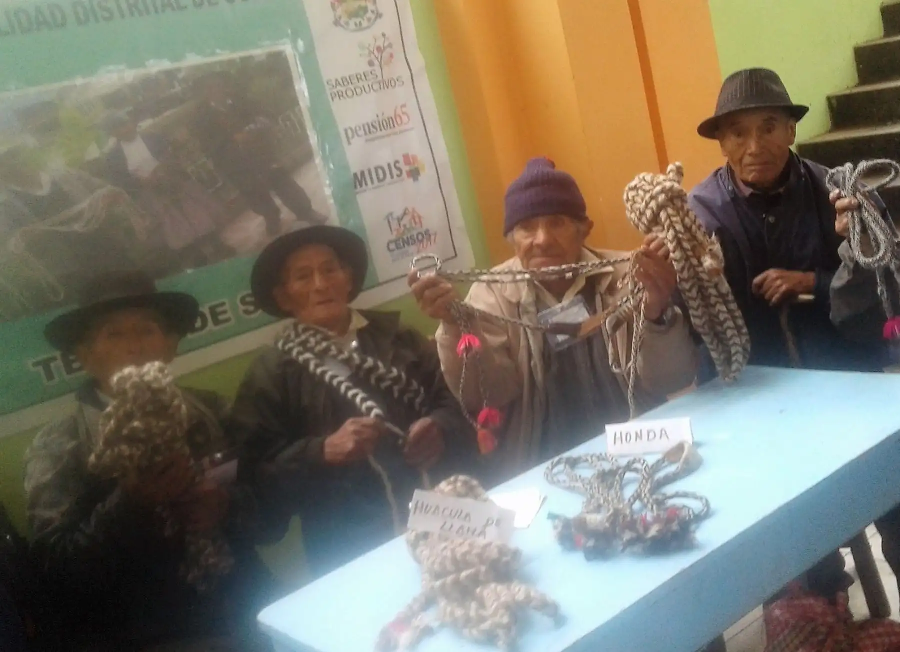 Usuarios de Pensión 65 exponen técnicas ancestrales en cultivos de papa durante encuentro de Saberes Productivos en Junín. ANDINA/Difusión