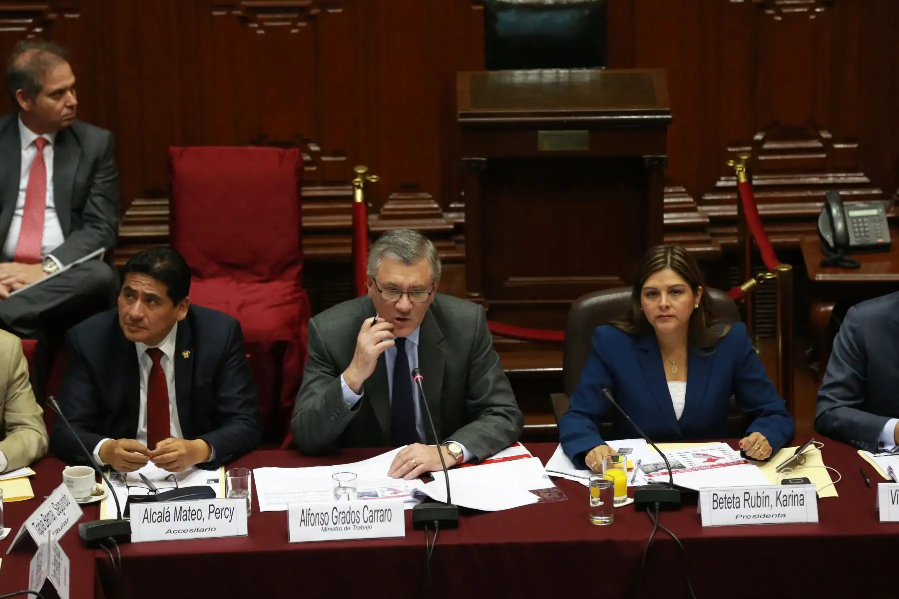 Titular del Ministerio de Trabajo y Promoción del Empleo (MTPE), Alfonso Grados. Foto: ANDINA/Dante Zegarra