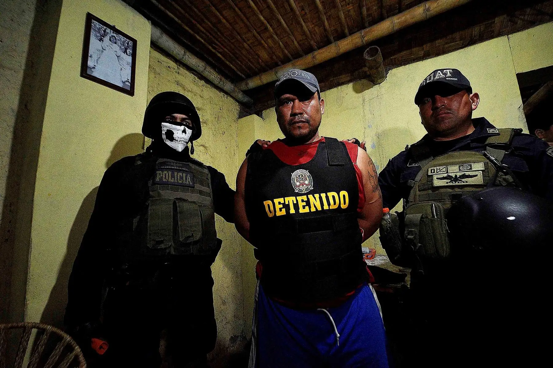 Policía desarticula a organización criminal los Pistoleros de Casma. Foto: ANDINA/Difusión.