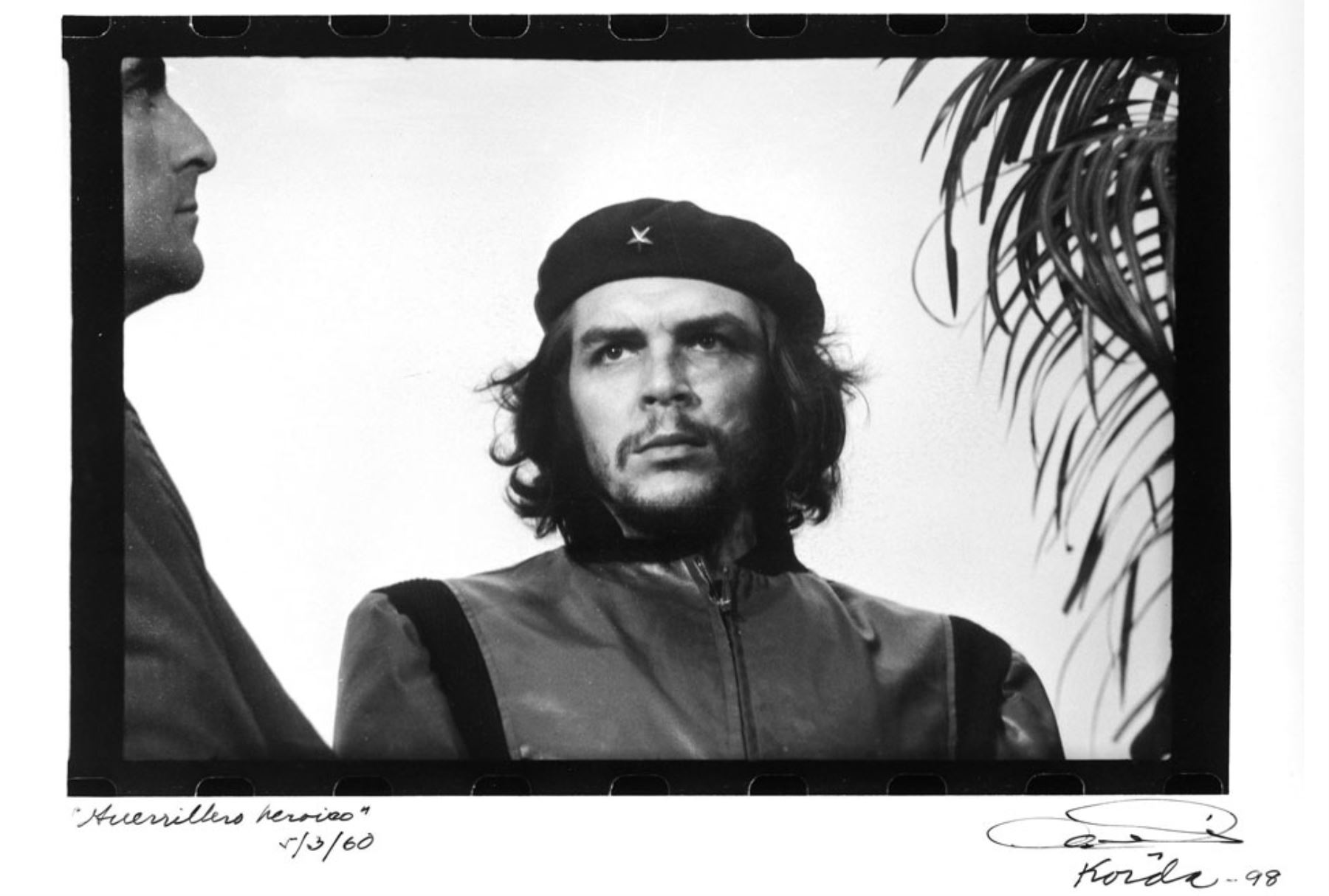 Foto del Che Guevara por fotógrafo Alberto Korda.