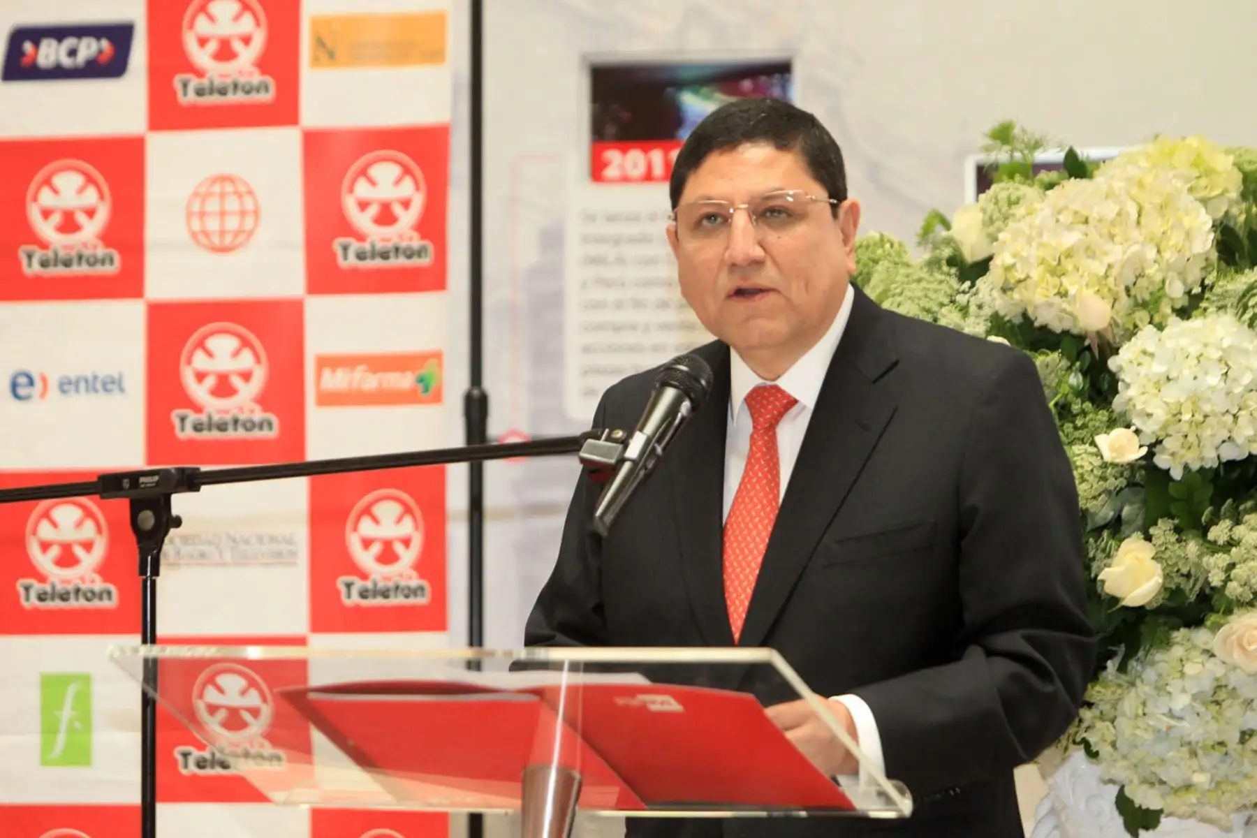Presidente de la BVL, Marco Antonio Zaldívar. ANDINA/Héctor Vinces