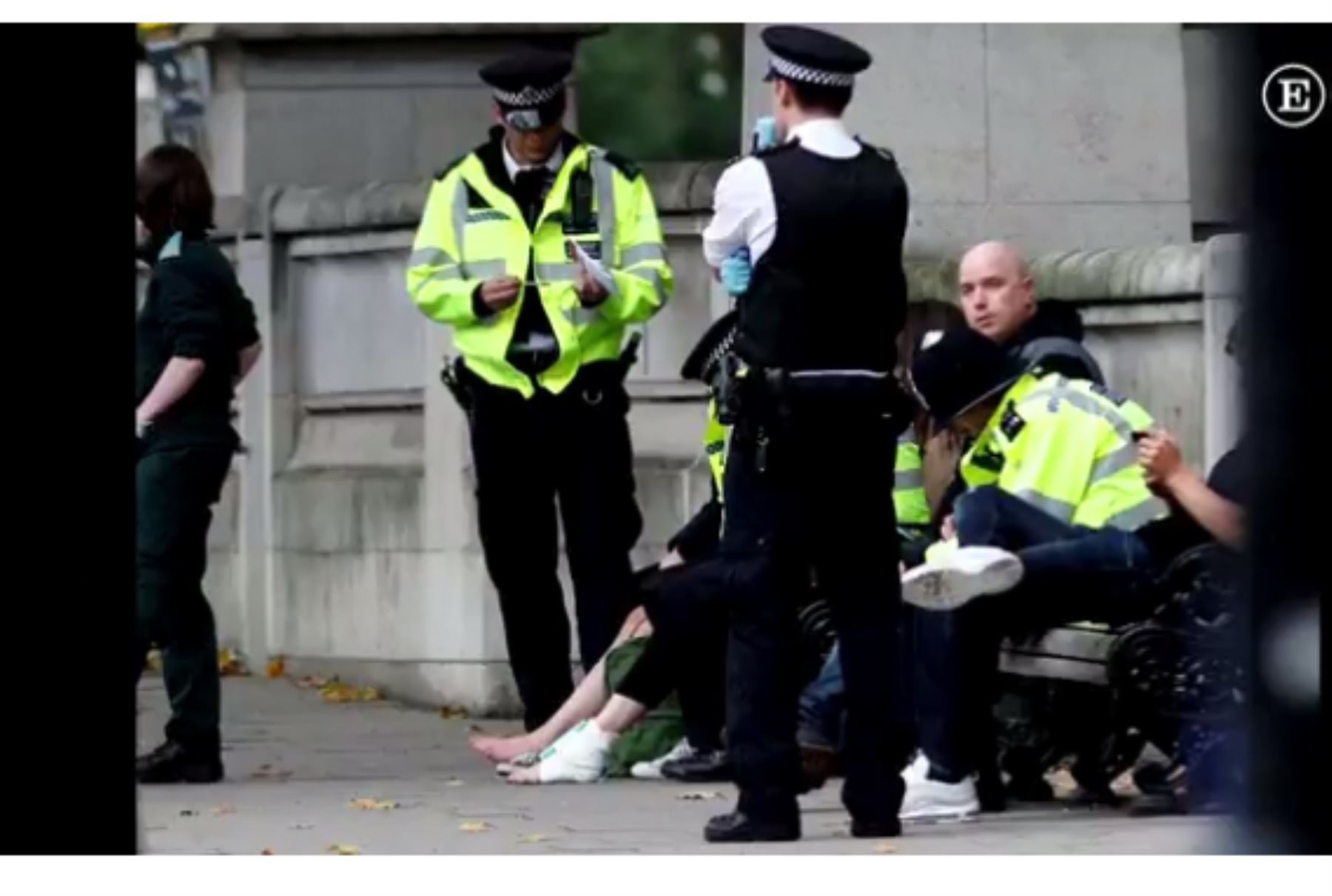 Heridos en atropello en Londres.