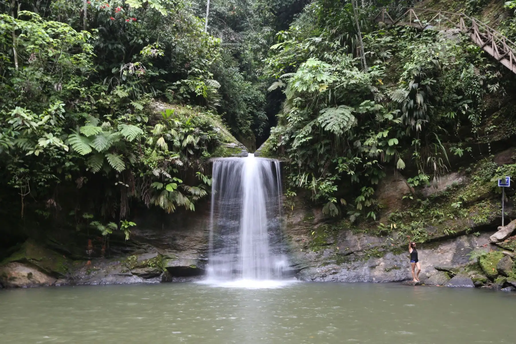 Catarata Pishirayacu Tarapoto. ANDINA/Dante Zegarra