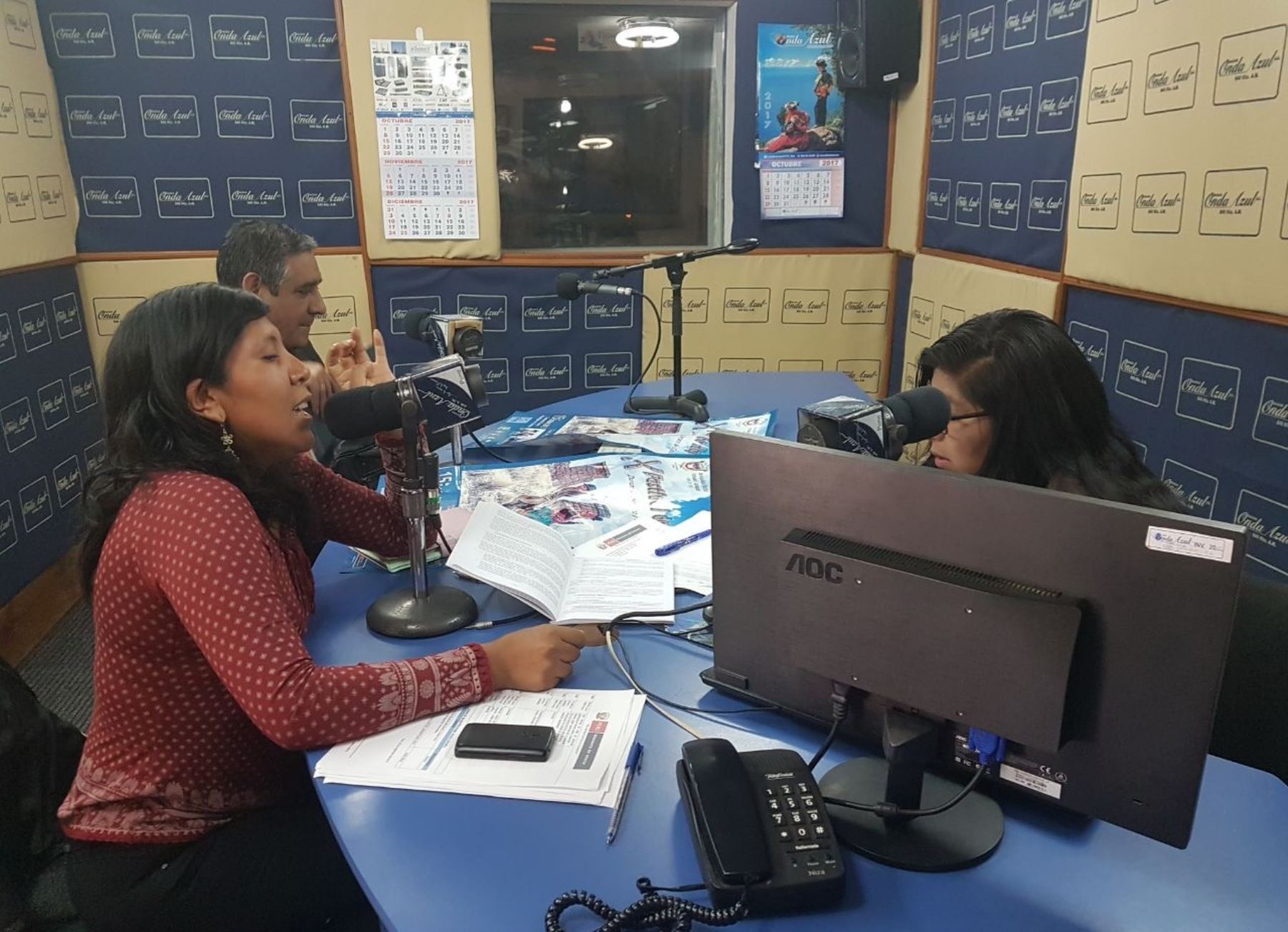 Estrenan programa radial  contra la trata de personas en español, quechua y aimara en Puno.