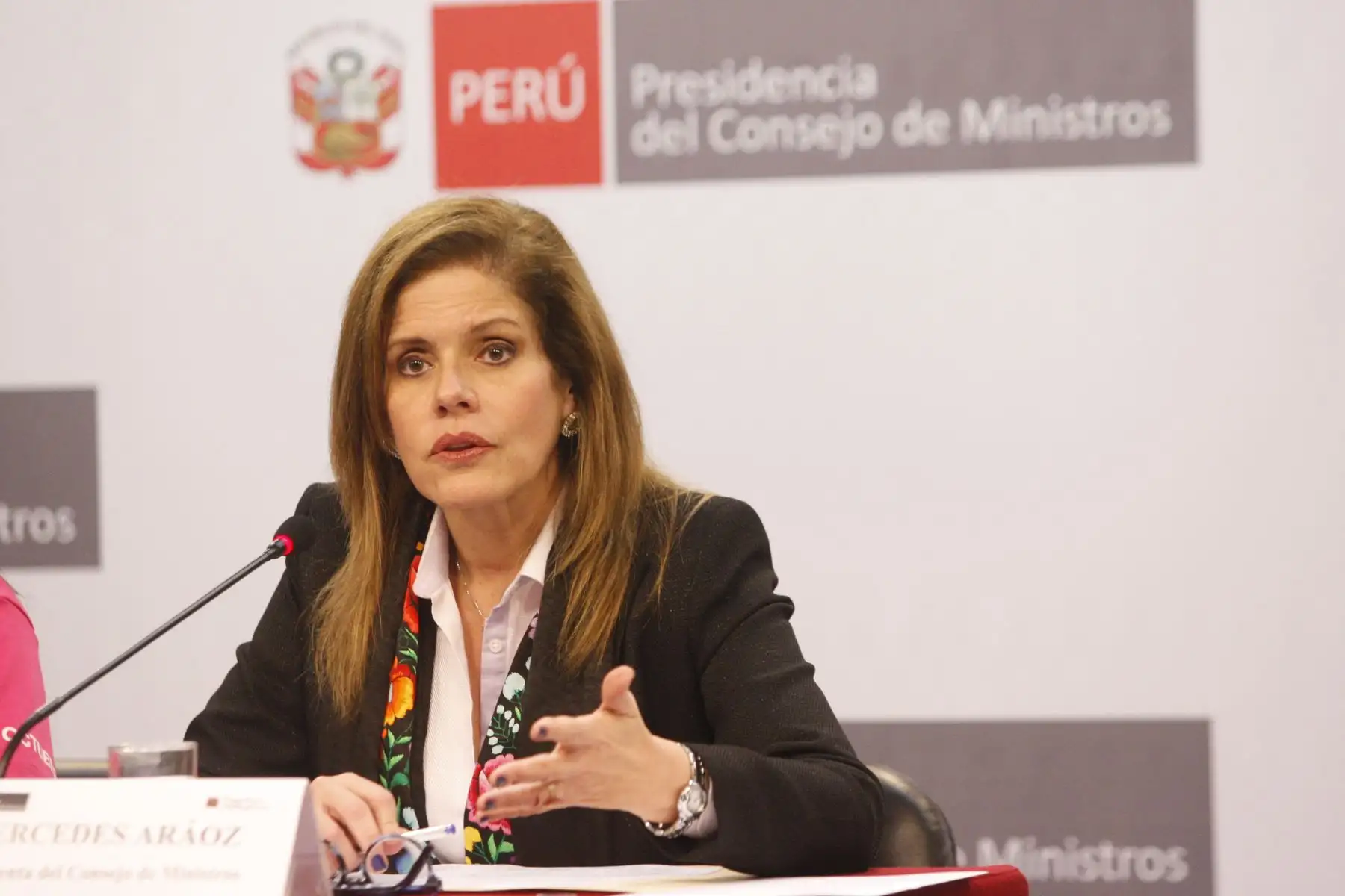Mercedes Aráoz, presidenta del Consejo de Ministros. Foto: ANDINA/Eddy Ramos