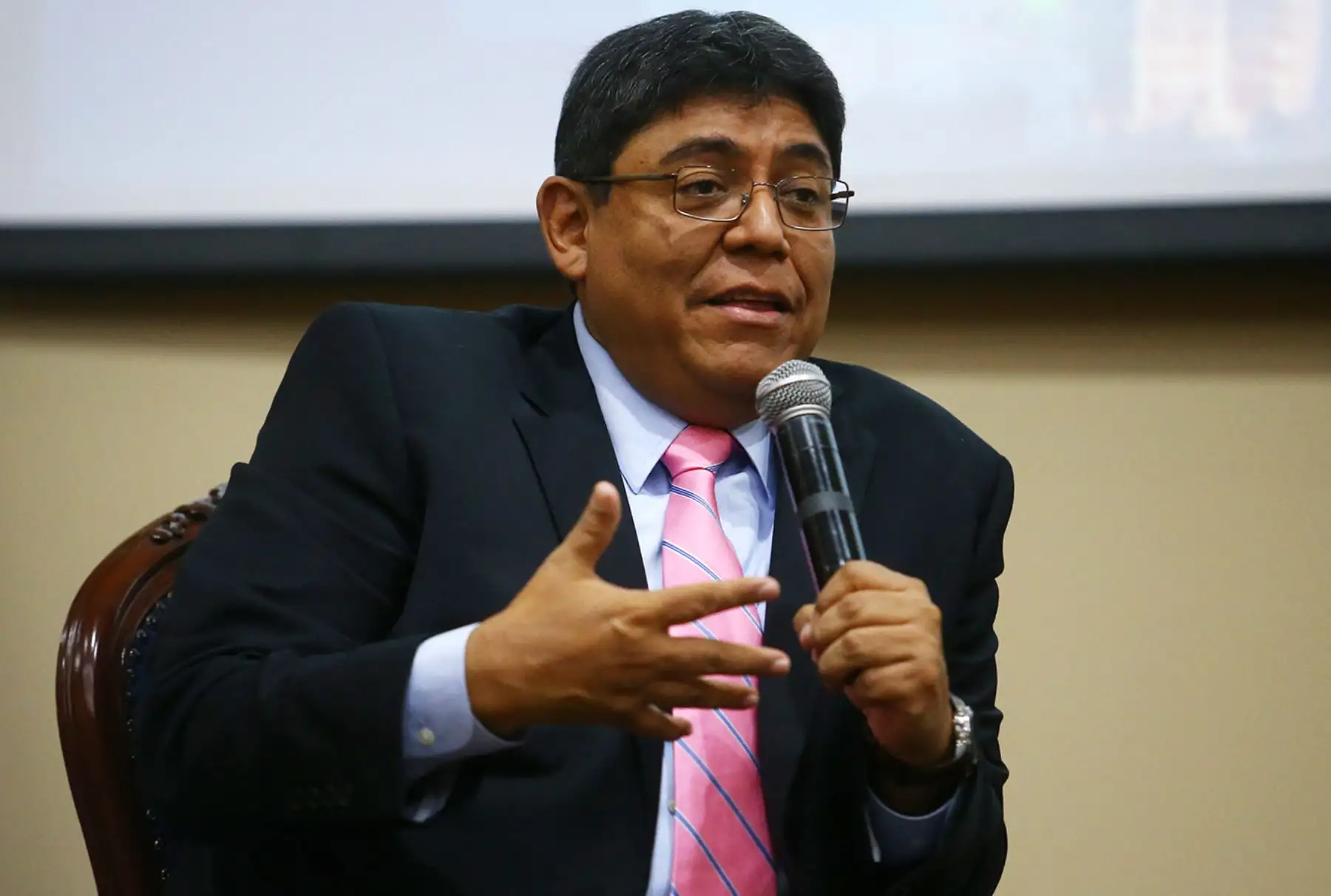 Director del Banco Central de Reserva, Elmer Cuba. ANDINA/Melina Mejía