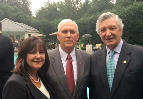 Vicepresidente de Estados Unidos, Mike Pence.