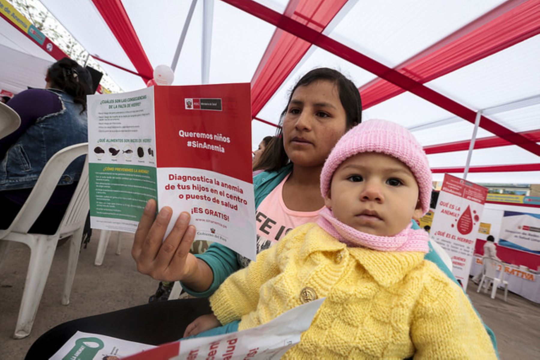 Más de 100,000 niños serán atendidos en Campaña Nacional contra la Anemia. Foto: ANDINA/Difusión.