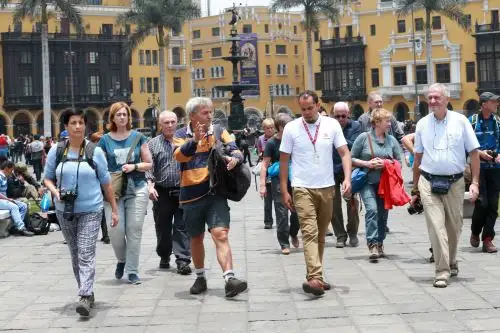 Los turistas extranjeros que ingresen al país este domingo 22, fecha del desarrollo del Censo Nacional, o en días previos no requerirán ser censados, pudiendo circular libremente dentro del territorio nacional, precisó hoy el Ministerio de Comercio Exterior y Turismo (Mincetur).Foto:  ANDINA/Norman Córdova.