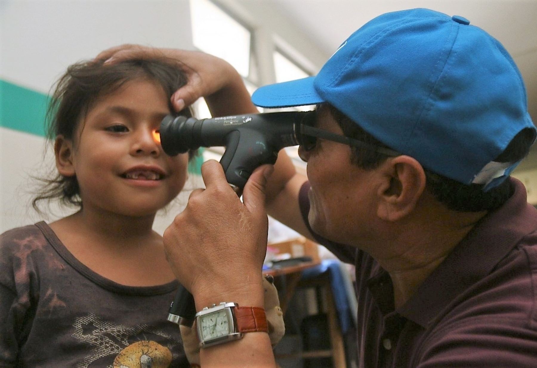 Comando Conjunto impulsa una campaña oftalmológica en el Vraem. ANDINA/Difusión