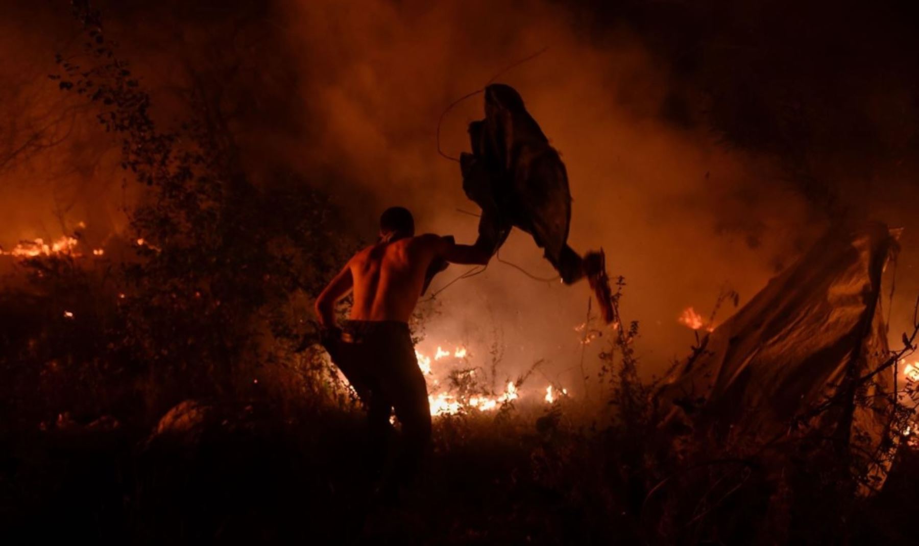 Incendios forestales en España y Portugal