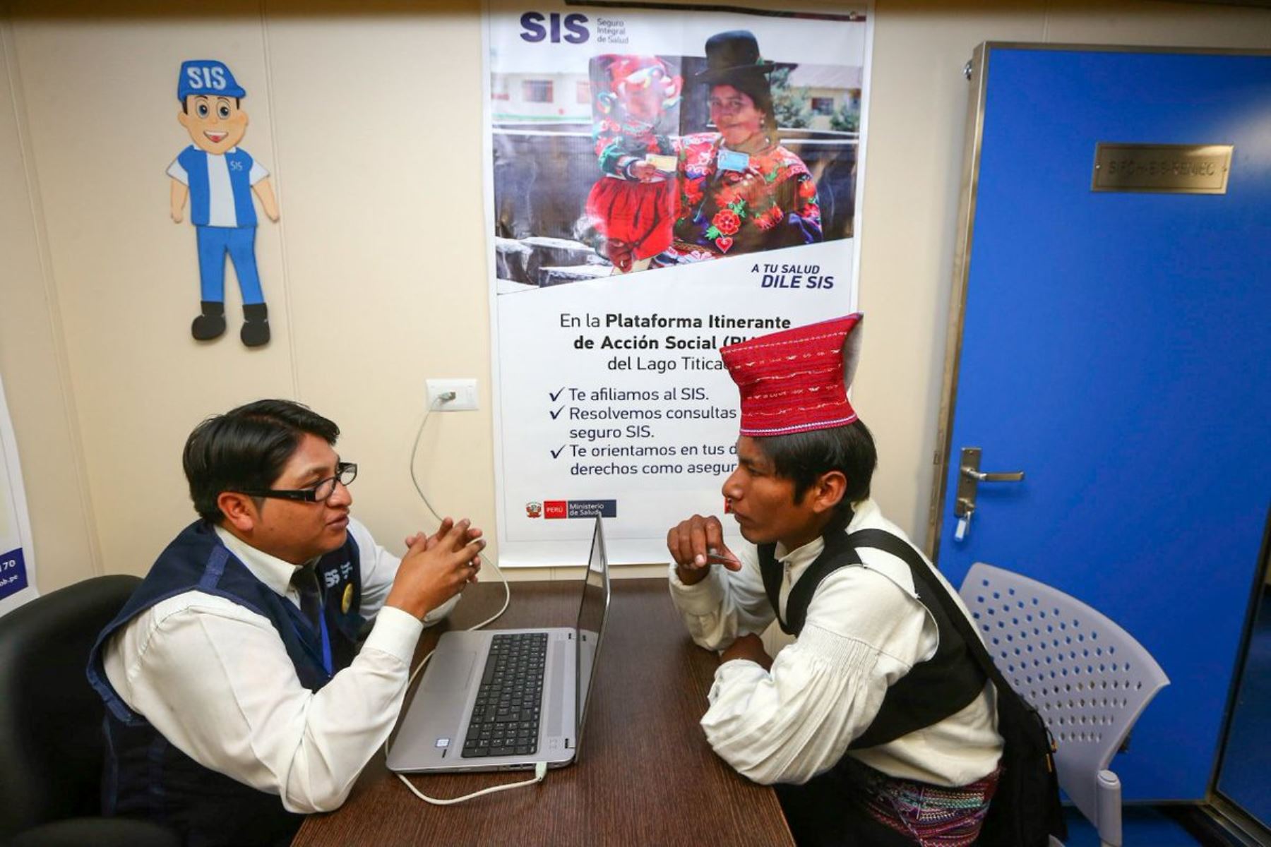 Servicios de PIAS brindan primeras atenciones a pobladores de Puno. ANDINA/Difusión