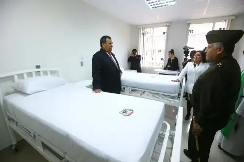 Renovados ambientes en el Hospital Militar.