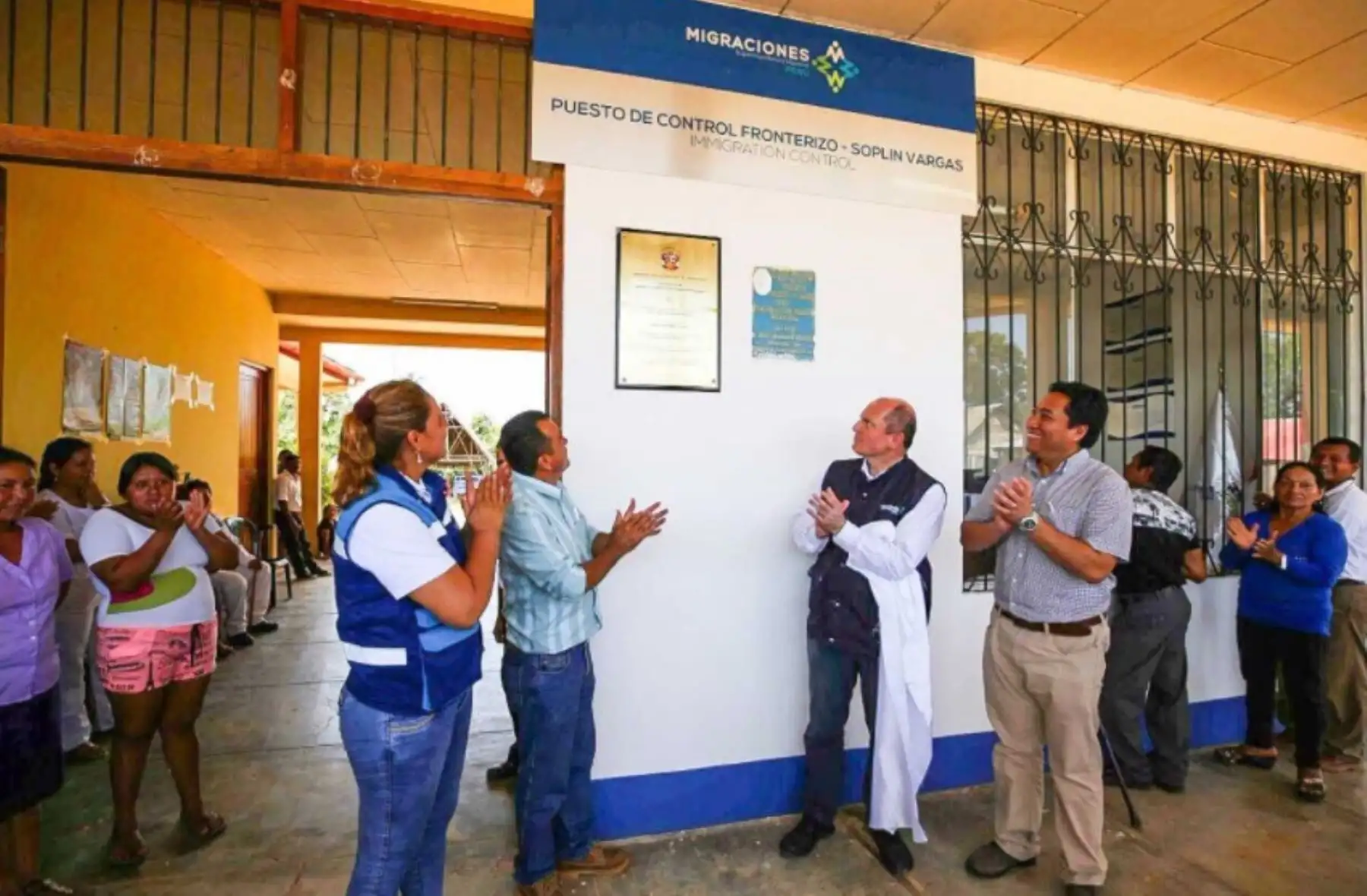 La Superintendencia Nacional de Migraciones (Migraciones) activó hoy el Puesto de Control Fronterizo Soplín Vargas, el segundo implementado en el presente Gobierno a lo largo de más de 1,300 kilómetros del río Putumayo, el límite fronterizo entre Perú y Colombia.