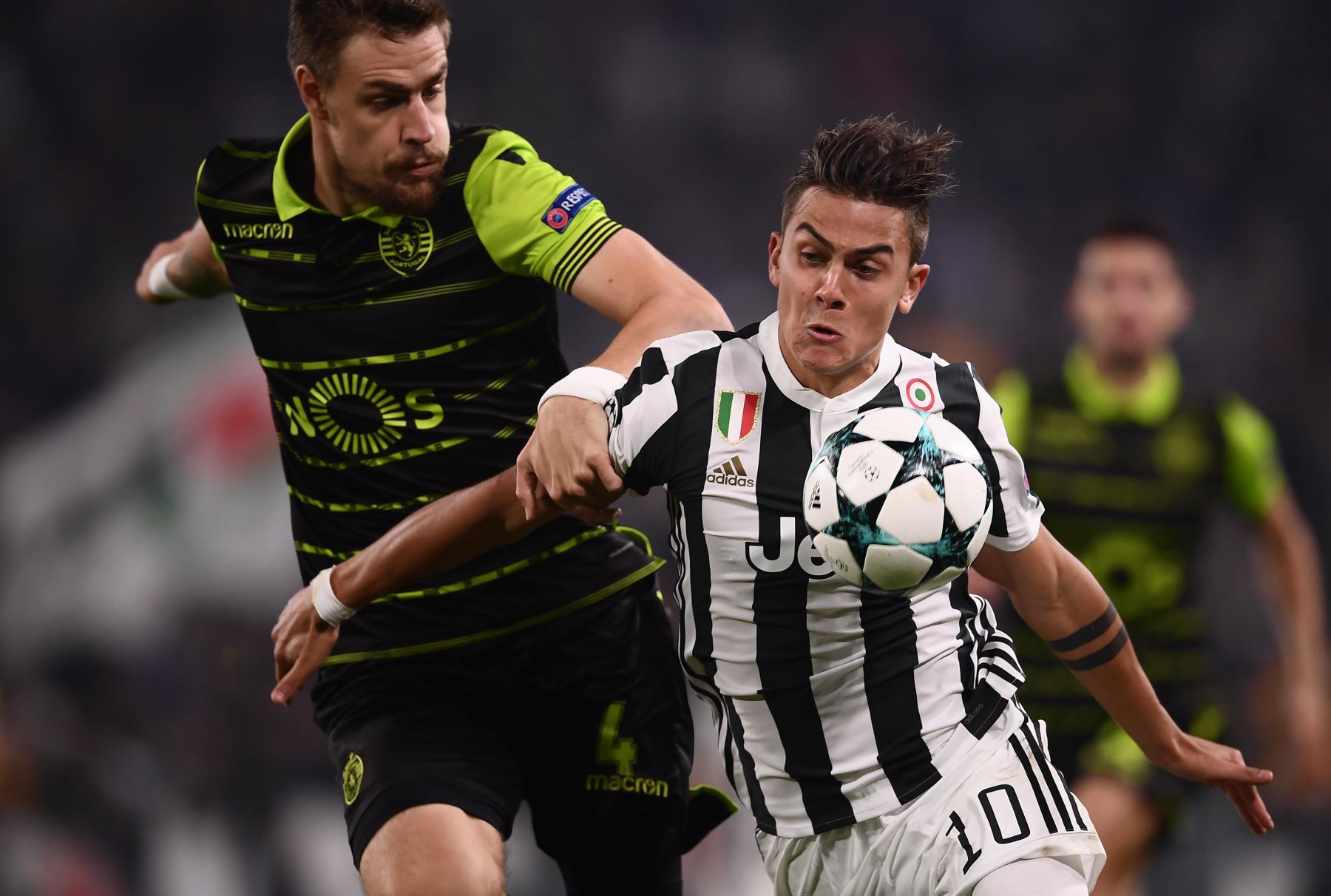 18/10/2017   Juventus vence 2 a 1 al Sporting Lisboa por la Liga de Campeones. Foto: AFP