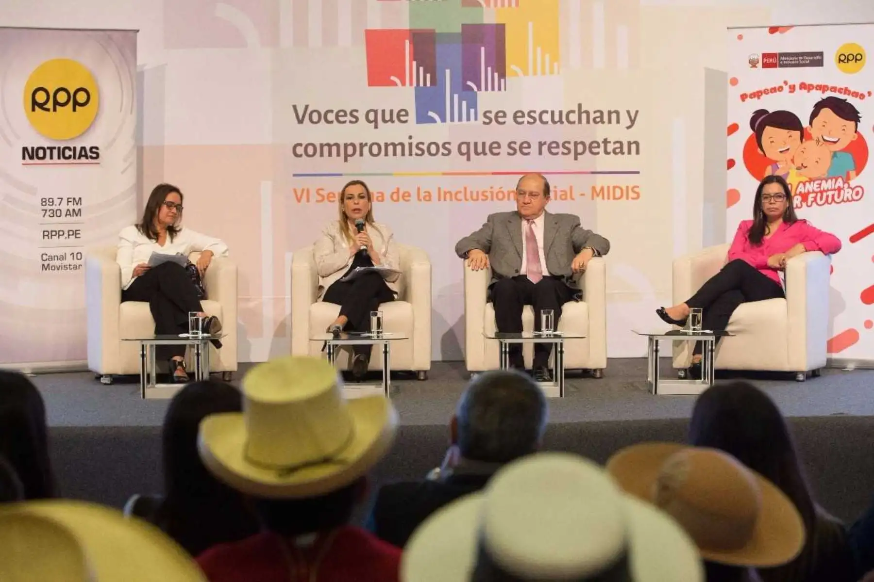 En VI Semana de la Inclusión Social lanzaron campaña "Papeado y apapachao" Midis y Minsa.