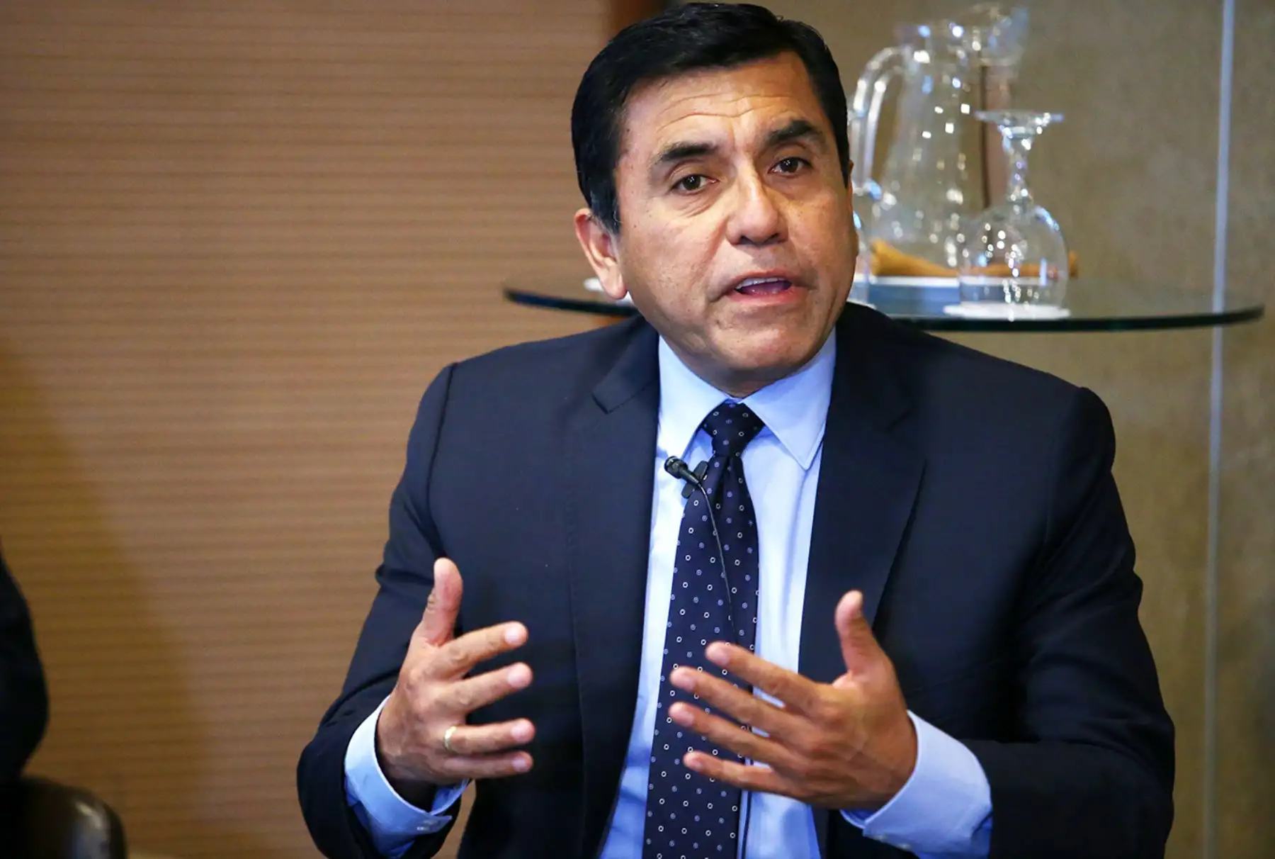 Jefe del Departamento de Economía de la Universidad del Pacífico, Carlos Casas. ANDINA/Melina Mejía