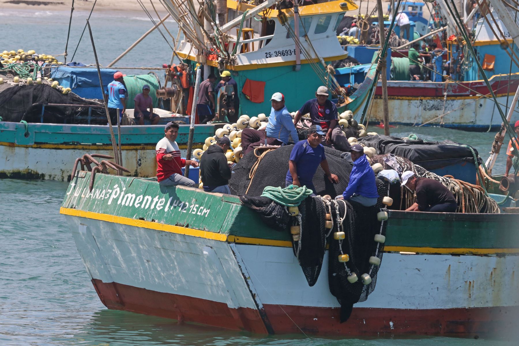 Pescadores de Piura conocen sobre nuevos derechos de pesca y formalización. ANDINA/Vidal Tarqui