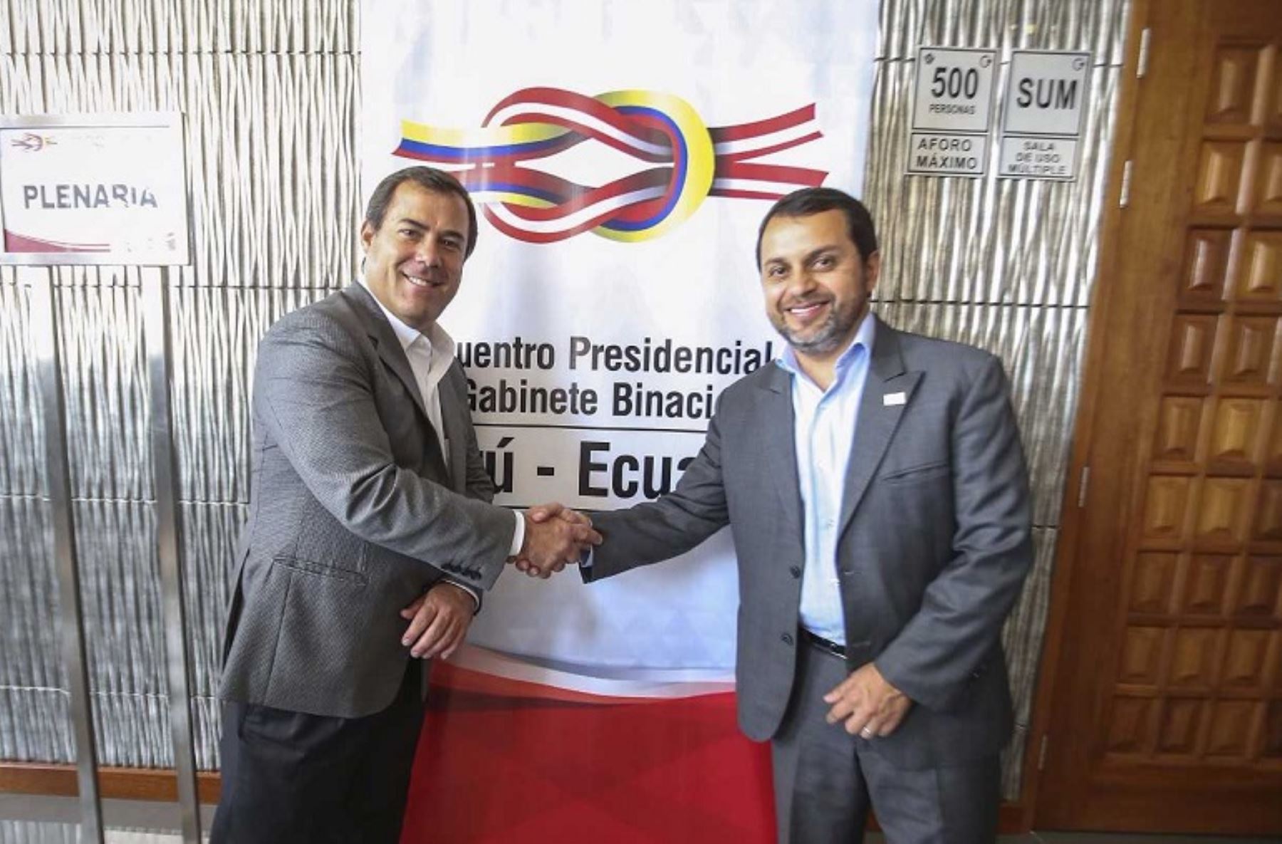 Perú y Ecuador avanzan hacia la consolidación de la integración de infraestructura vial y de telecomunicaciones binacional tras los acuerdos alcanzados durante el Encuentro Presidencial y XI Gabinete Binacional celebrado ayer en la ciudad de Trujillo, en La Libertad.
