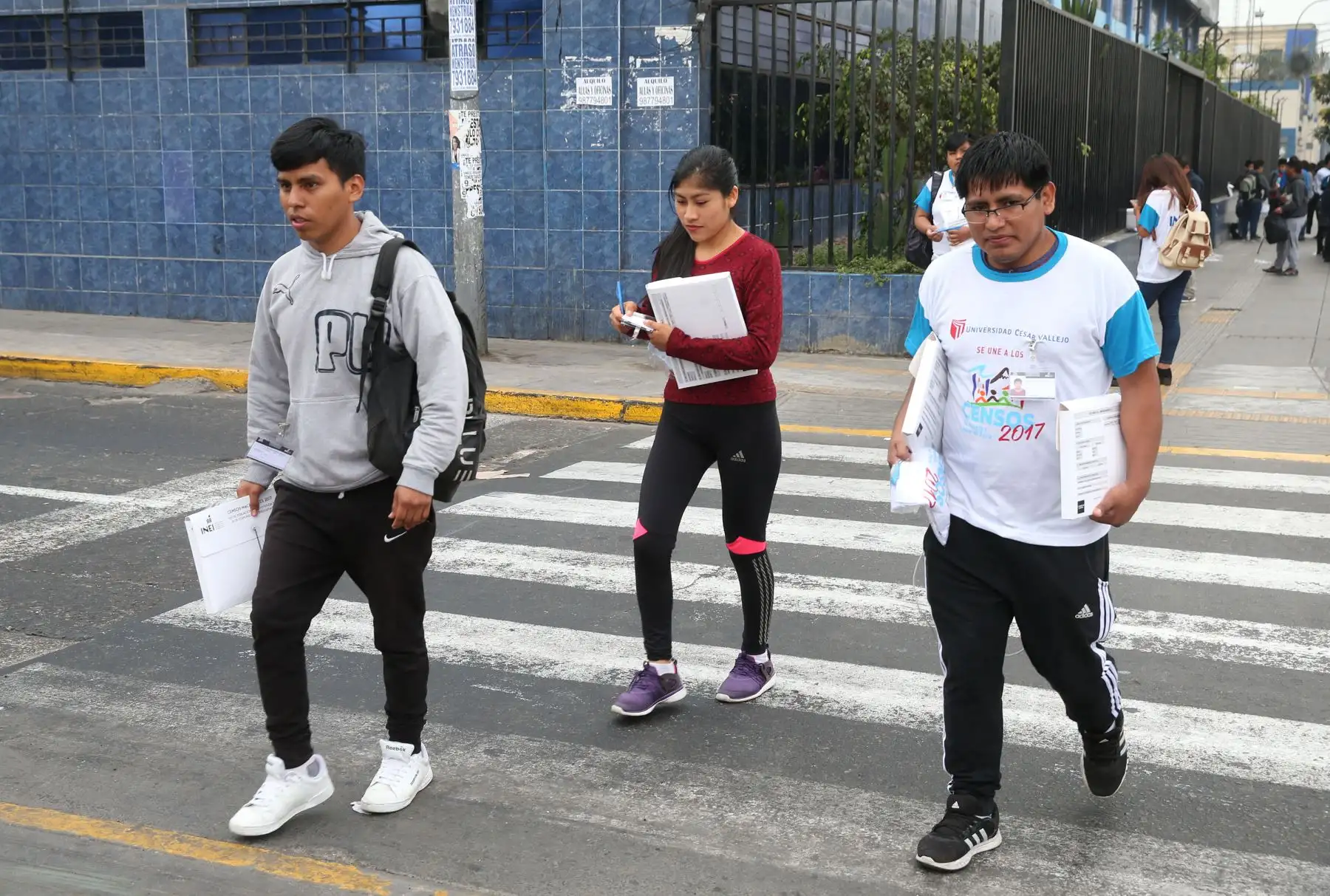 LIMA,PERÚ-OCTUBRE 22. Con la participación de más de un millón de empadronadores, hoy se realizan los Censos Nacionales 2017: XII de Población, VII de Vivienda y III de Comunidades Indígenas, en todo el territorio peruano y sus aguas jurisdiccionales.Foto: ANDINA/ Vidal Tarqui