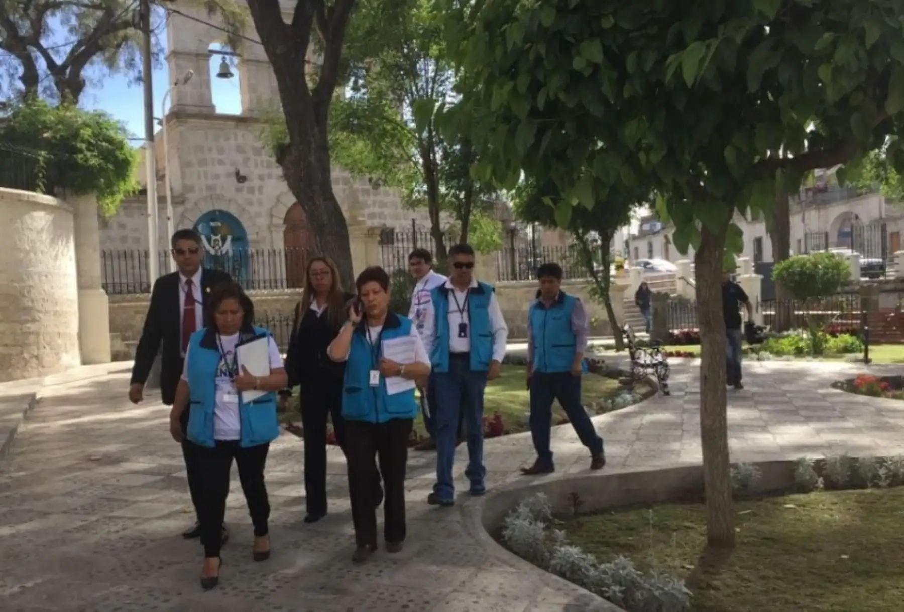 La ministra de la Mujer y Poblaciones Vulnerables, Ana María Choquehuanca viene acompañando el desarrollo de los Censos Nacionales 2017: XII de Población, VII de Vivienda y III de Comunidades Indígenas, en la ciudad de Arequipa.