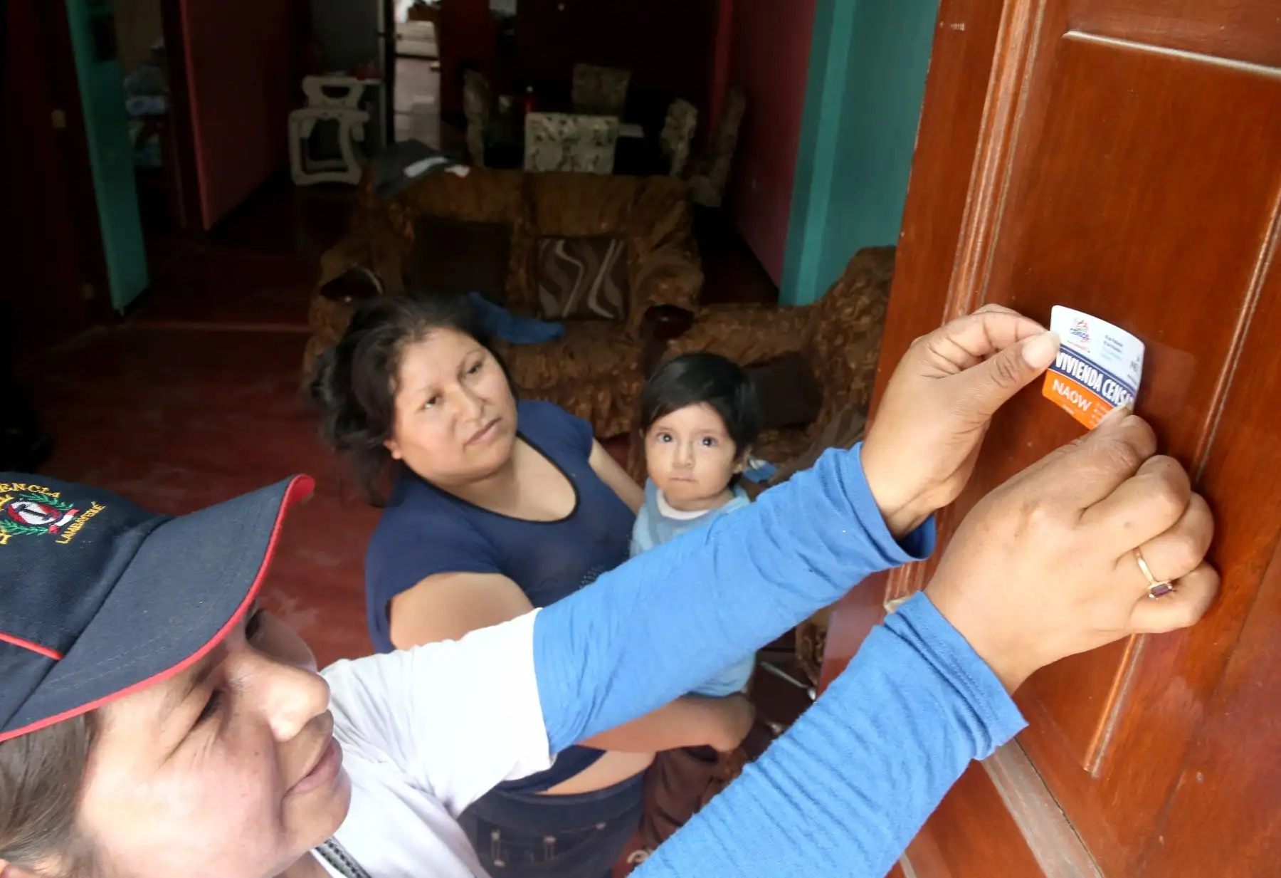LIMA,PERÚ-OCTUBRE 22.Censo 2017 en Villa María del Triunfo.Foto: ANDINA/archivo