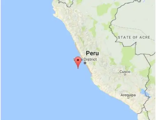 Sismo sacudió Lima esta noche. Foto:Andina/difusión