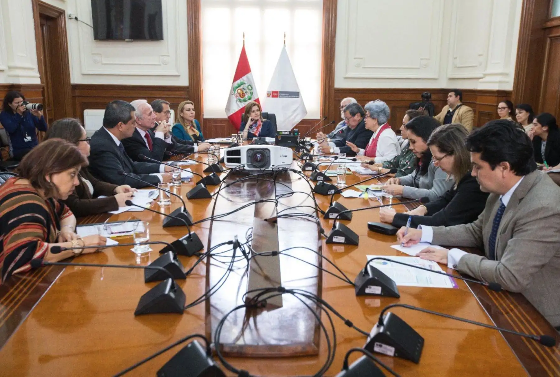 Presidenta del Consejo de Ministros, Mercedes Aráoz.