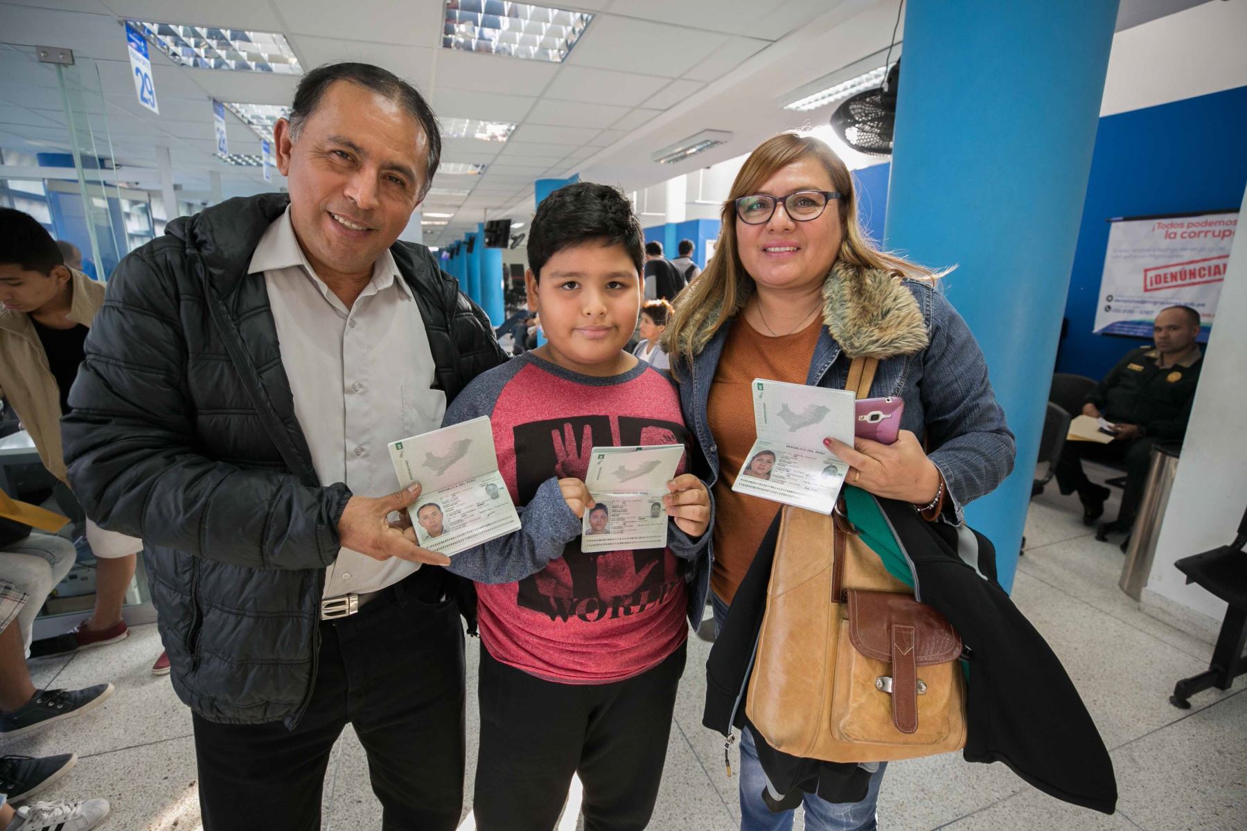 Migraciones agiliza el trámite del pasaporte electrónico en Loreto. ANDINA/Difusión