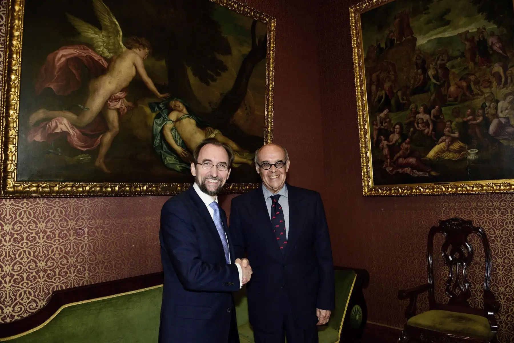 Canciller Ricardo Luna participa en ceremonia por aniversario de Naciones Unidas.