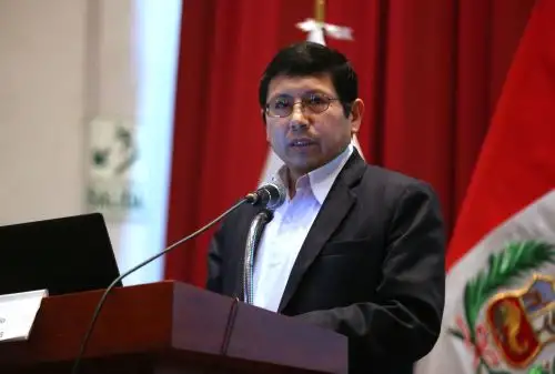 Ministro de Transportes y Comunicaciones, Edmer Trujillo. Foto: ANDINA/Vidal Tarqui.