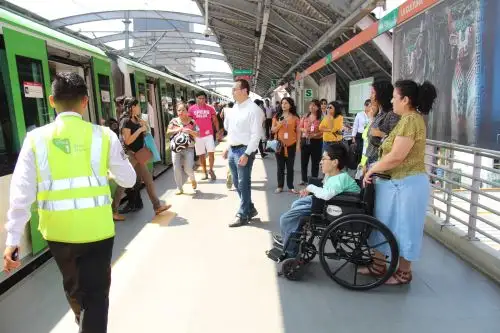 Usuarios de transporte público