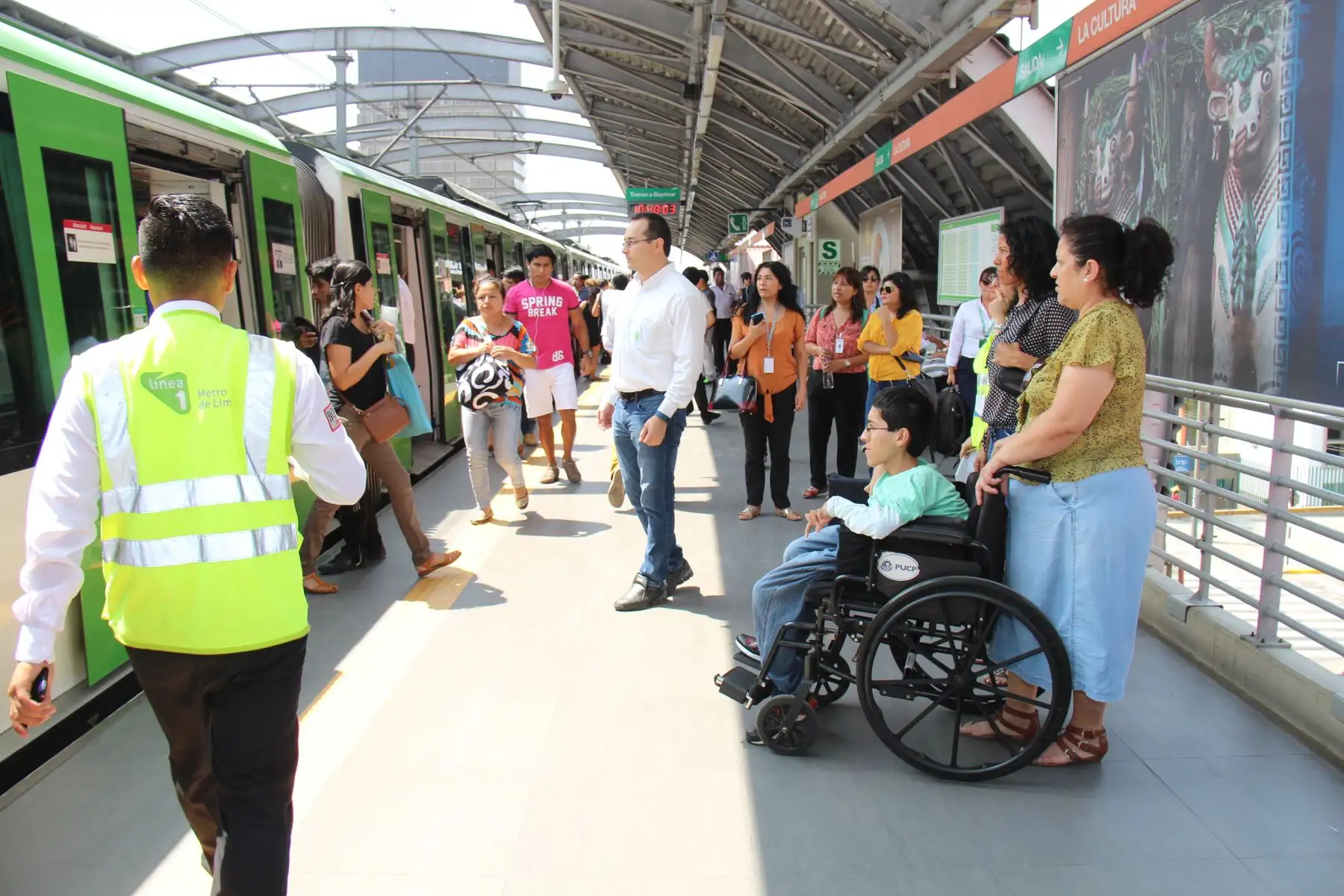Usuarios de transporte público