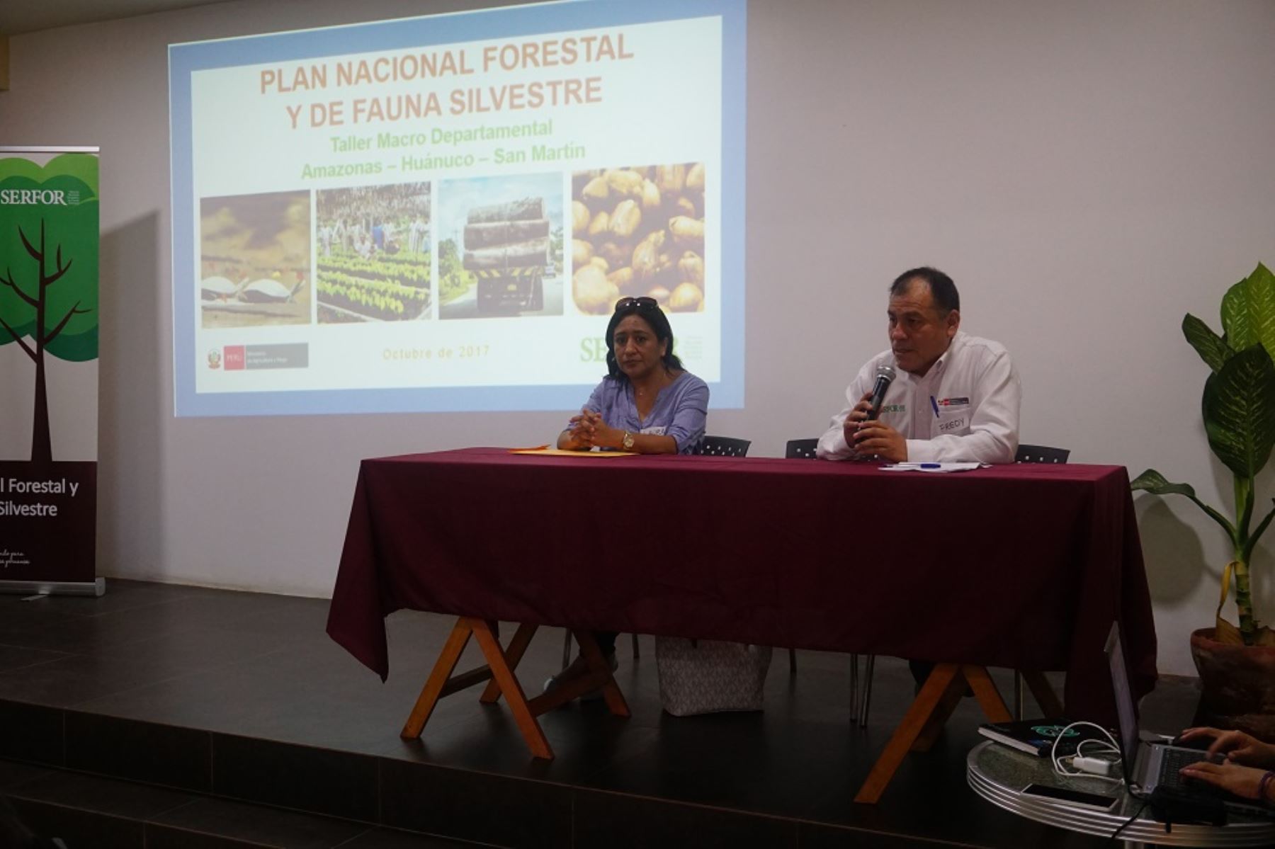 Taller Macro Departamental organizado por Serfor para elaborar Plan Nacional Forestal y de Fauna Silvestre.