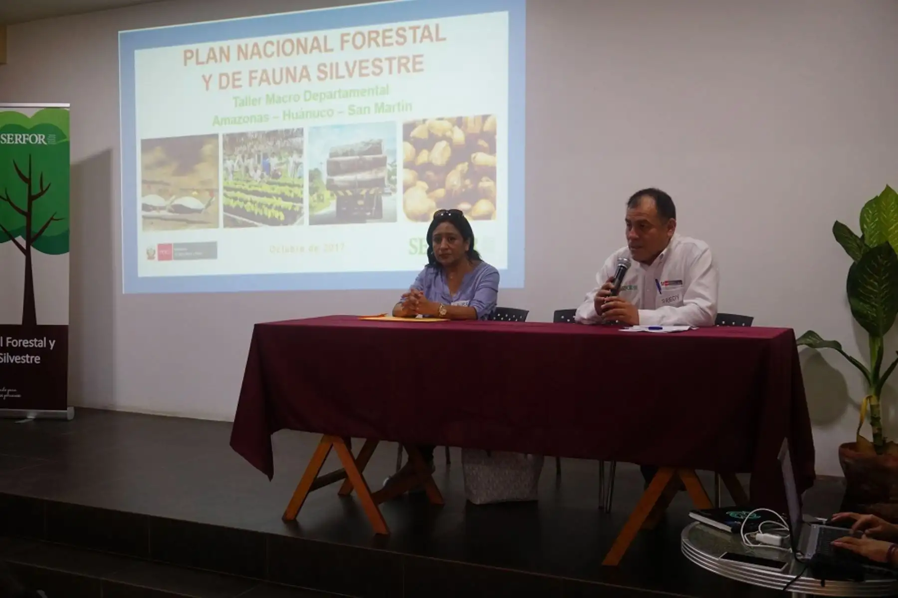 Taller Macro Departamental organizado por Serfor para elaborar Plan Nacional Forestal y de Fauna Silvestre.