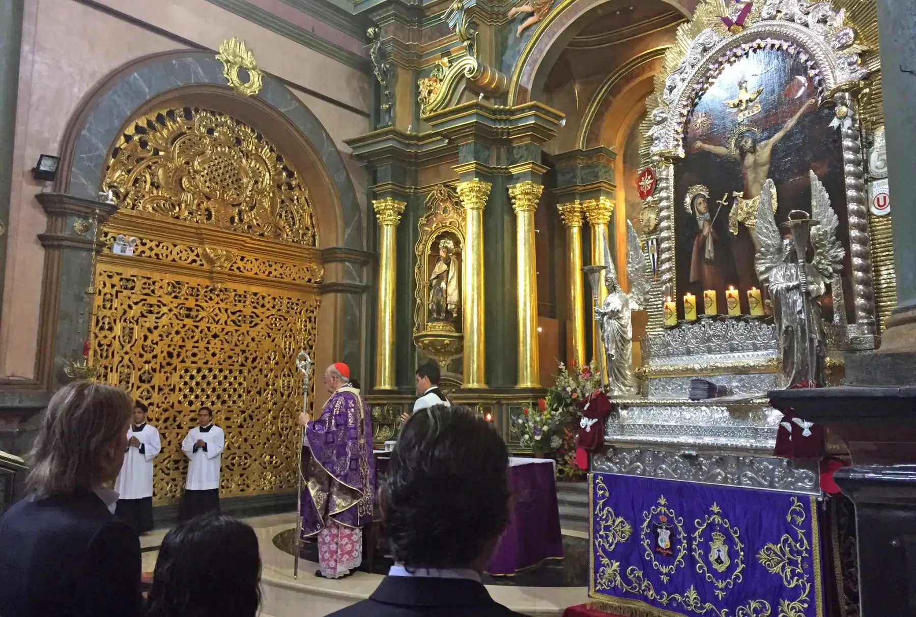 Primera actividad del domingo 21 será en iglesia Las Nazarenas. Foto: Difusión