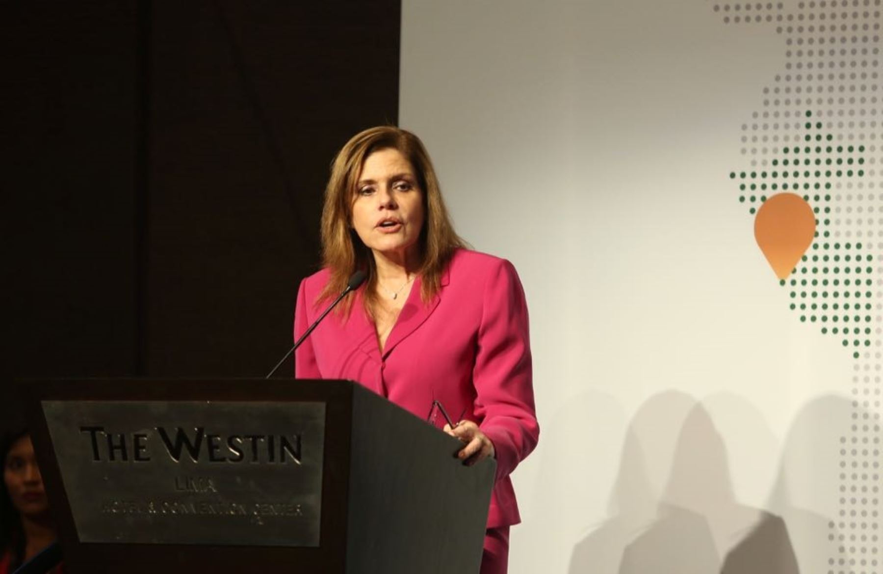 Jefa del Gabinete Ministerial, Mercedes Aráoz.
